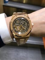 ⁦Audemars Piguet (Royal Oak) Watch For Men 15407OR.OO.1220OR.01⁩ - الصورة ⁦13⁩