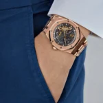 ⁦Audemars Piguet (Royal Oak) Watch For Men 15407OR.OO.1220OR.01⁩ - الصورة ⁦14⁩