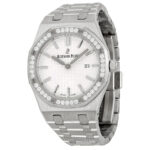 ⁦Audemars Piguet (Royal Oak) Watch For Women 67651ST.ZZ.1261ST.01⁩ - الصورة ⁦2⁩