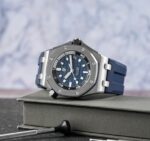 ⁦Audemars Piguet (Royal Oak Offshore) Watch For Men 15720ST.OO.A027CA.01⁩ - الصورة ⁦15⁩