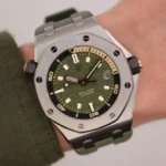 ⁦Audemars Piguet (Royal Oak Offshore) Watch For Men 15720ST.OO.A052CA.01⁩ - الصورة ⁦27⁩