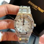 ⁦Audemars Piguet (Royal Oak) Watch For Women 67651ST.ZZ.1261ST.01⁩ - الصورة ⁦11⁩