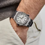 ⁦Audemars Piguet (Royal Oak Offshore) Watch For Men 15710ST.OO.A002CA.02⁩ - الصورة ⁦20⁩