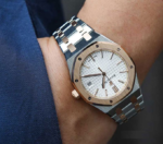 ⁦Audemars Piguet (Royal Oak) Watch For Women 77350SR.OO.1261SR.01⁩ - الصورة ⁦22⁩