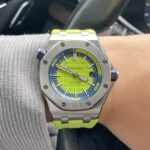 ⁦Audemars Piguet (Royal Oak Offshore) Watch For Men 15710ST.OO.A038CA.01⁩ - الصورة ⁦12⁩